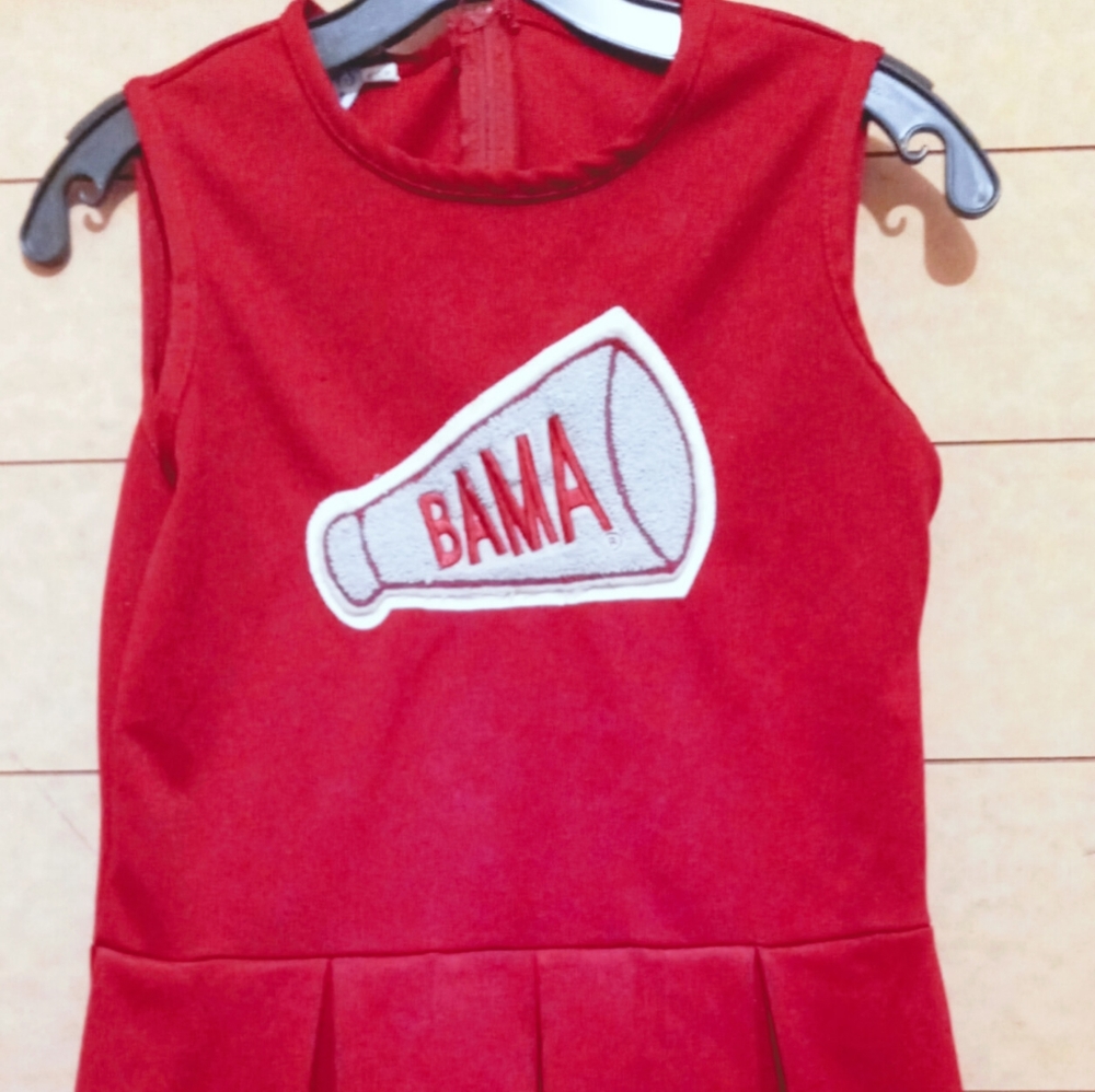 Vintage Childrens Alabama cheerleading uniform